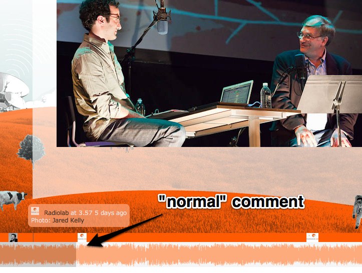 "normal" comment from Radiolab
